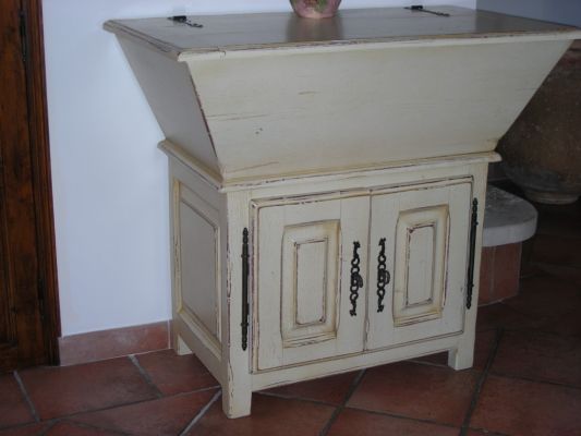 pétrin ancien relooké